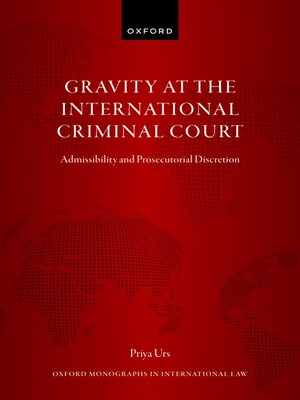 cover image of Gravity at the International Criminal Court